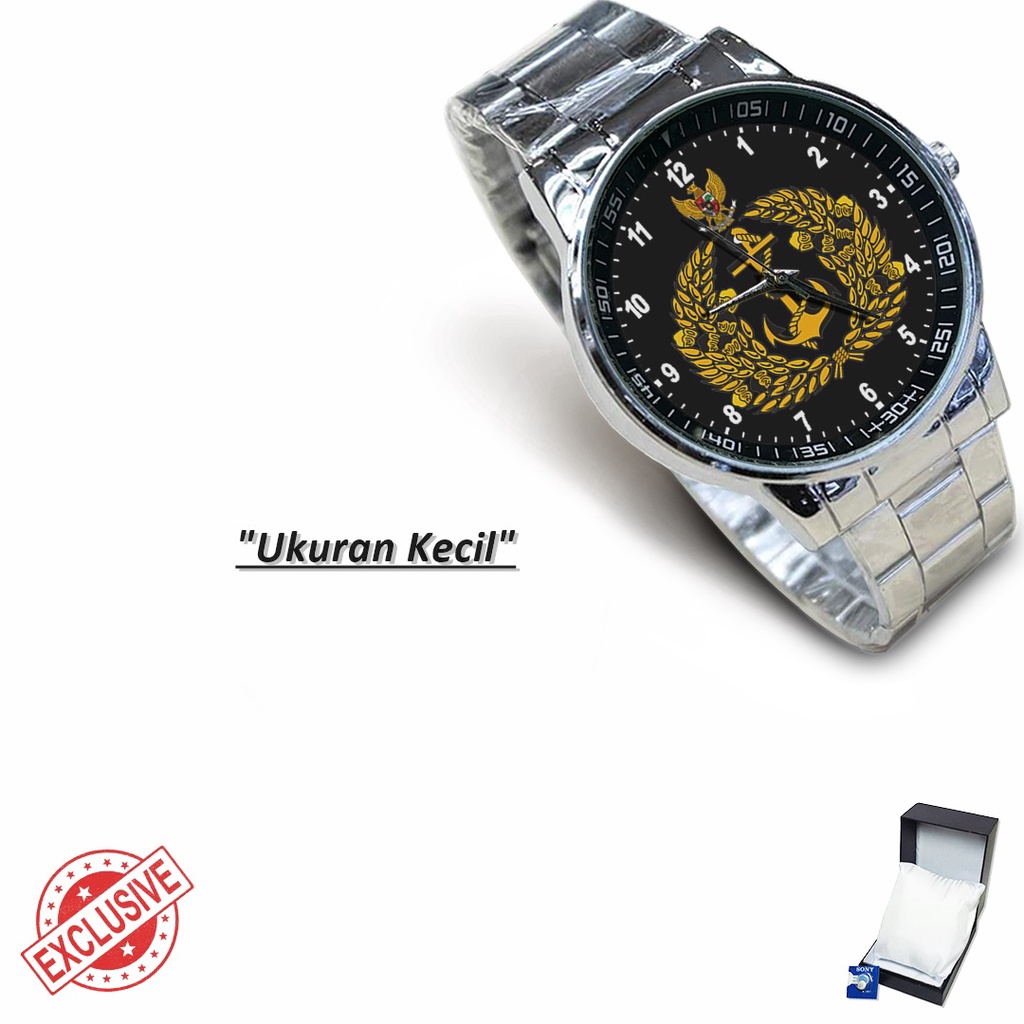 Jam Tangan Rantai Couple TNI A.L - 02 (Awesome)