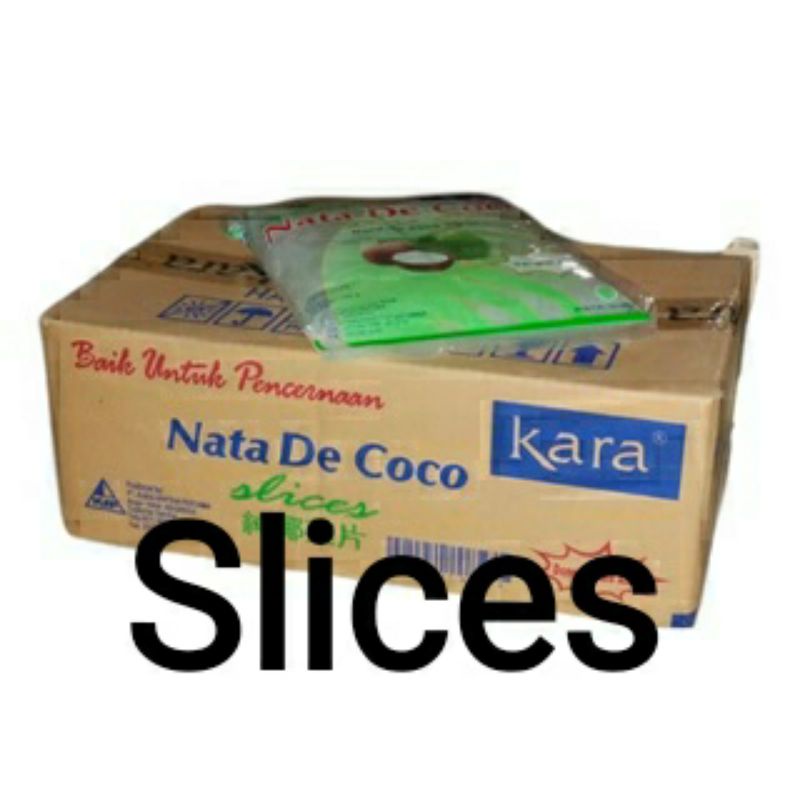 

Nata de coco slices 1kg x 6pcs