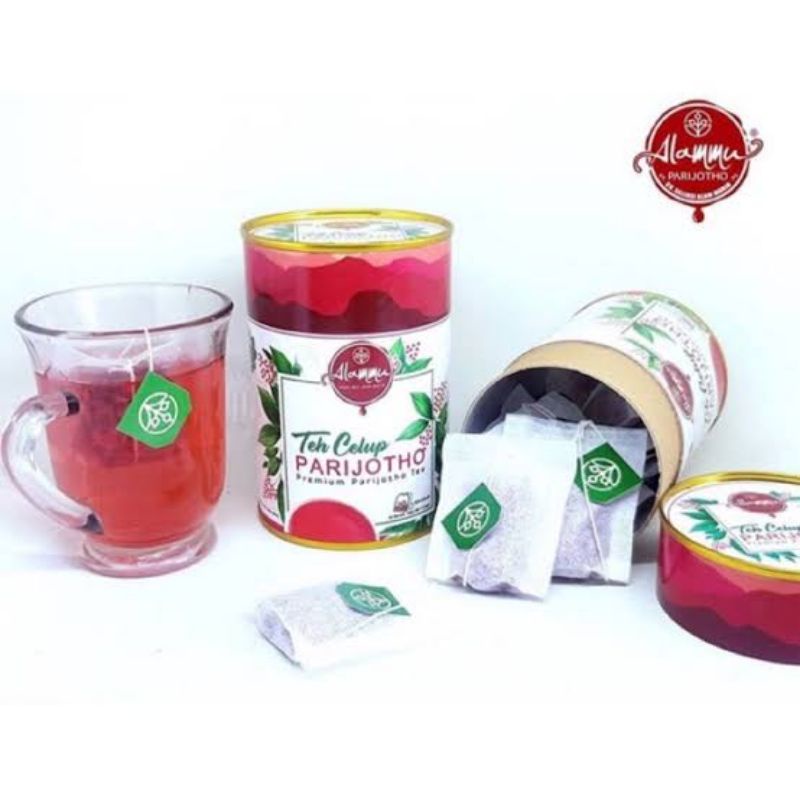 Teh Celup Parijoto + Buah Parijoto Merk Alammu ORIGINAL Asli Muria Promil Bumil Tanpa GULA