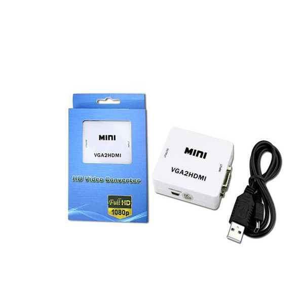 VGA TO HDMI Converter Plus Sound