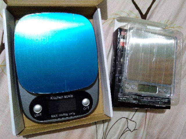 Timbangan Dapur 1kg 0.1g - Silver