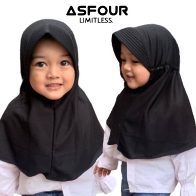 ASFOUR - KERUDUNG RABBANI JILBAB INSTAN ANAK SD SMP DEWASA UKURAN M BAHAN KAOS PE DOUBLE KERUDUNG ANAK SEKOLAH BAHAN KAOS PE DOUBLE MURAH