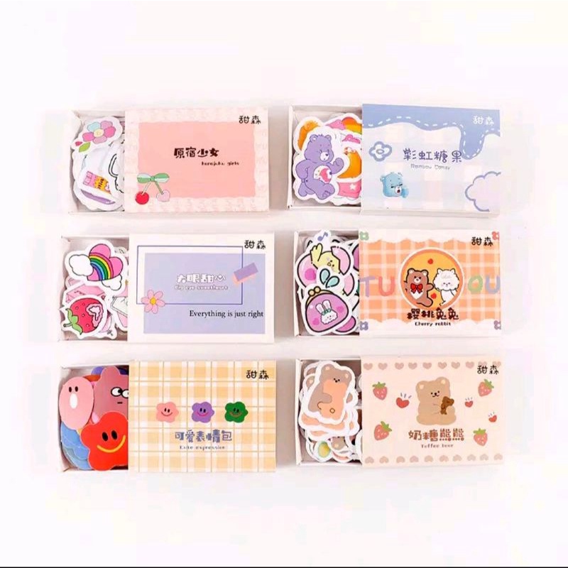 

Sticker Kartun Lucu, DIY Scrapbook 100 lbr