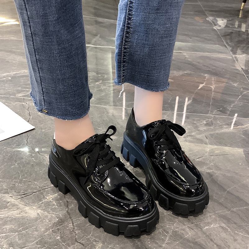 COD POS Y5 Sepatu Sneakers Boot wanita Sepatu Hitam Premium