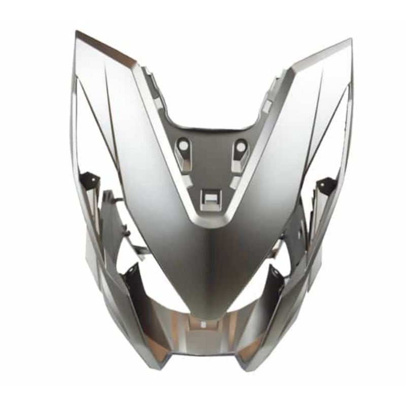 Cover Front Dek Panel Depan Beat Deluxe Street LED Silver MCS Ori AHM 64301K1AN00MCS