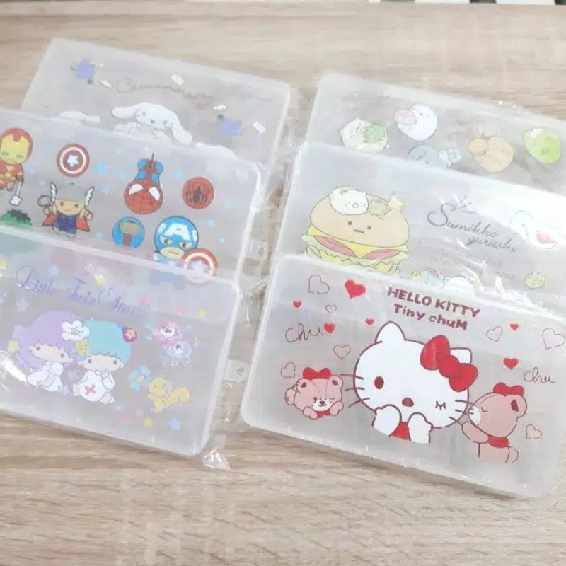 Kotak Masker / Tempat Masker Tempat Masker Plastik wadah Masker steril
