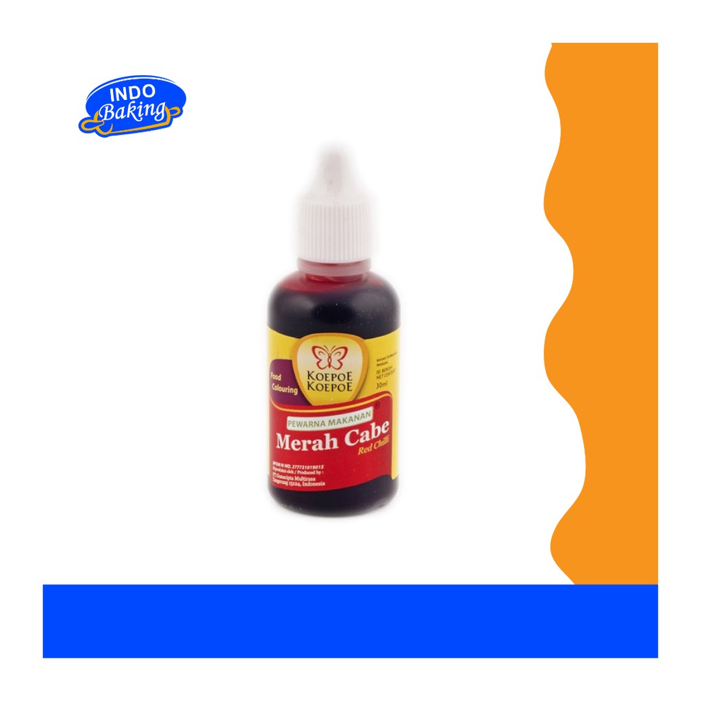 

Koepoe Koepoe Pewarna Merah Cabe 30 ML