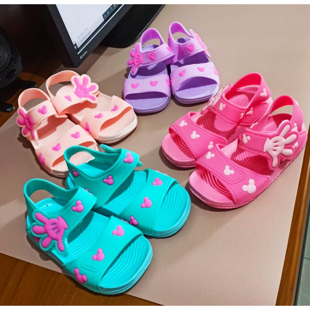 SANDAL ANAK CASUAL KOREAN STYLE MICKEY HAND USIA 1,5THN-4THN