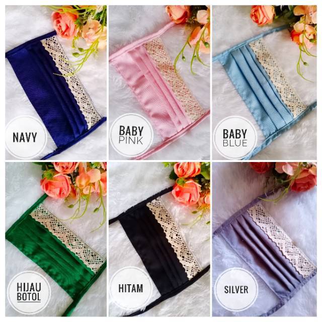 masker kain oxford renda Shopee Indonesia masker kain oxford renda Shopee Indonesia