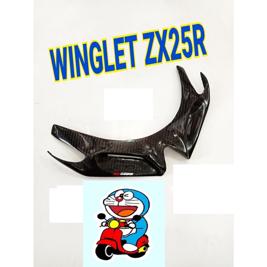 Winglet Carbon zx25r Winglet kawasaki zx-25r model KABON