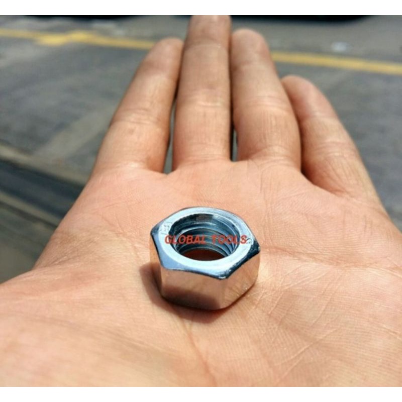 hex nut m8 mur putih m8 mur kunci 13 baut 12 hexagonal nut m8