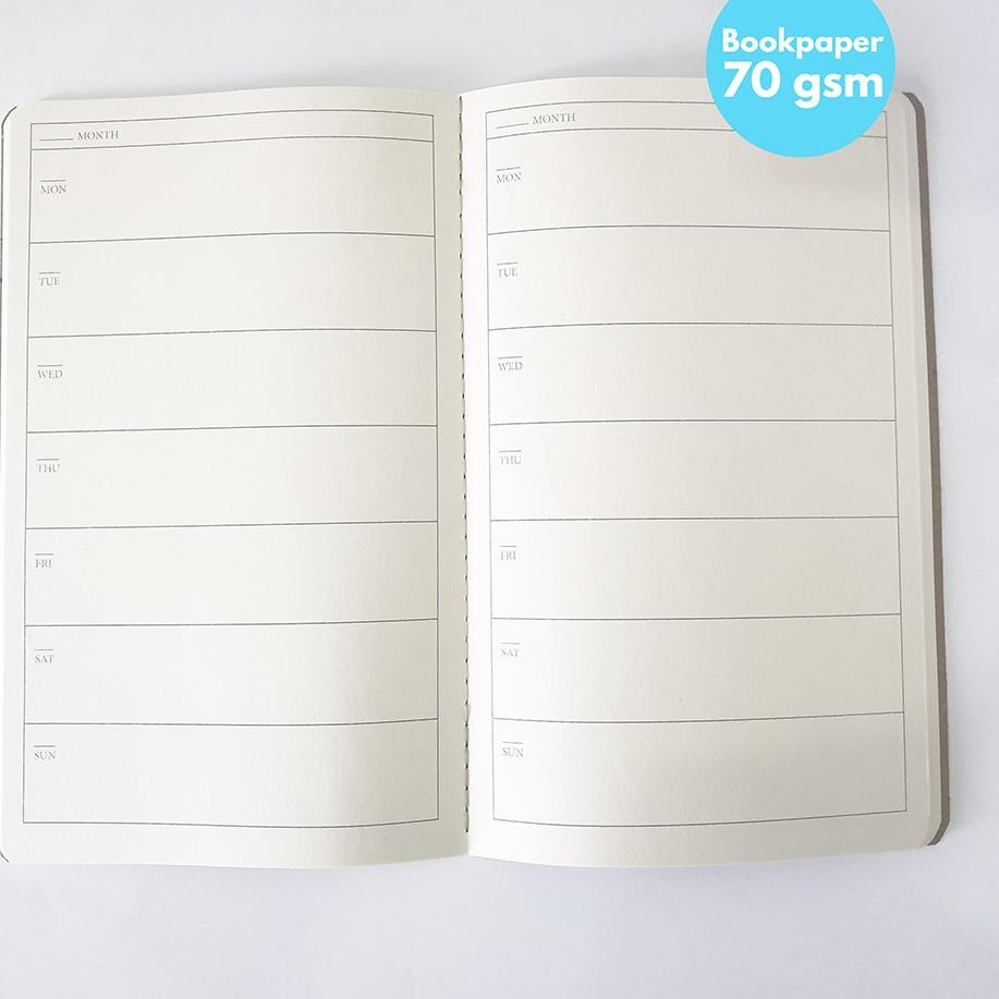 

<S-IKU} <♥} Weekly Journal - Notebook - Agenda - Planner Softcover <top produk}