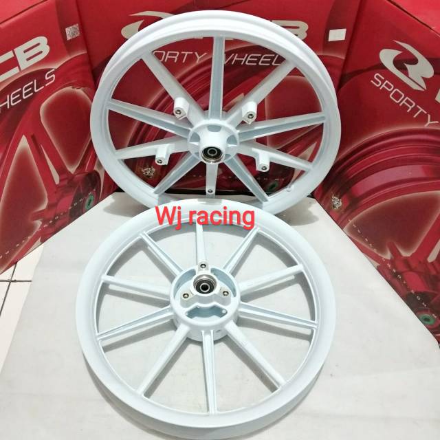VELG RACING BOY RCB SP811 SATRIA F150 - SATRIA FU 150 - PUTIH