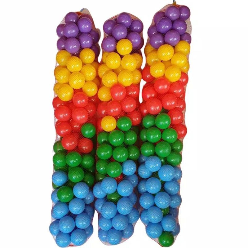 mandi bola anak isi 100pcs plastik warna warni SNI kwalitas bagus-1