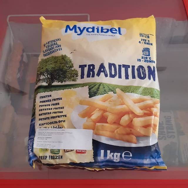 

Mydibel Kentang Goreng Tradition 1kg / French Fries Varian Tradition 1kg