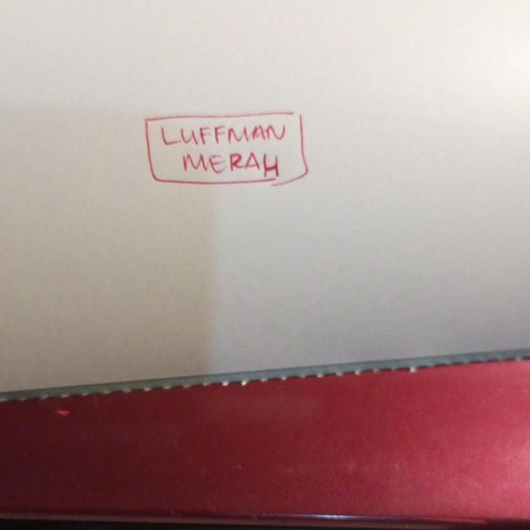 LANGSUNG ATC.. pemberat luf merah