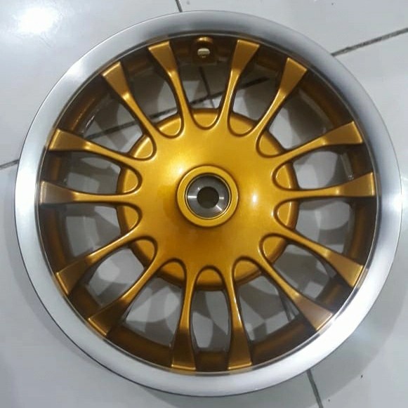 SET VELG VESPA DEPAN BELAKANG RING 12 PRIMAVERA SPRINT ORIGINAL SE