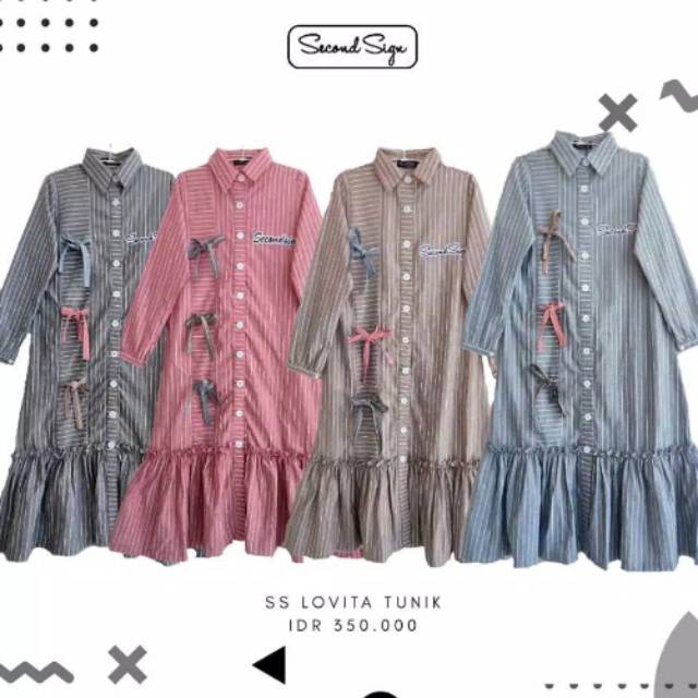 LOVITA TUNIK ORI BY SECOND SIGN