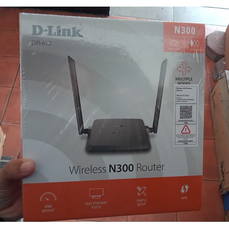 D-Link DIR-612 Wireless-N300 Router | DLink GARANSI RESMI