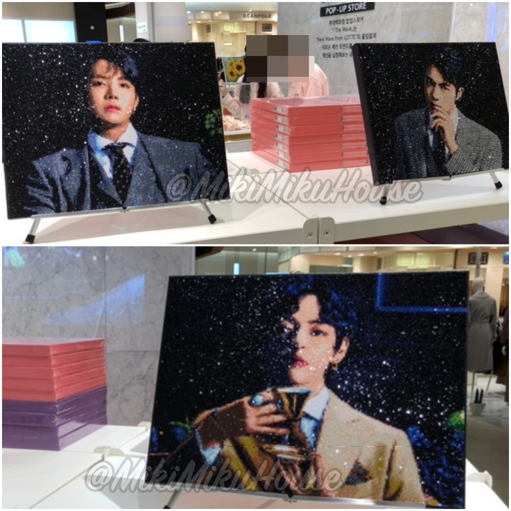 OFFICIAL BTS CUBIC PAINTING VER 3 2 VERSION NEW BARU VERSI PERSONA ALBUM DYNAMITE DIY CASSETTE VINYL