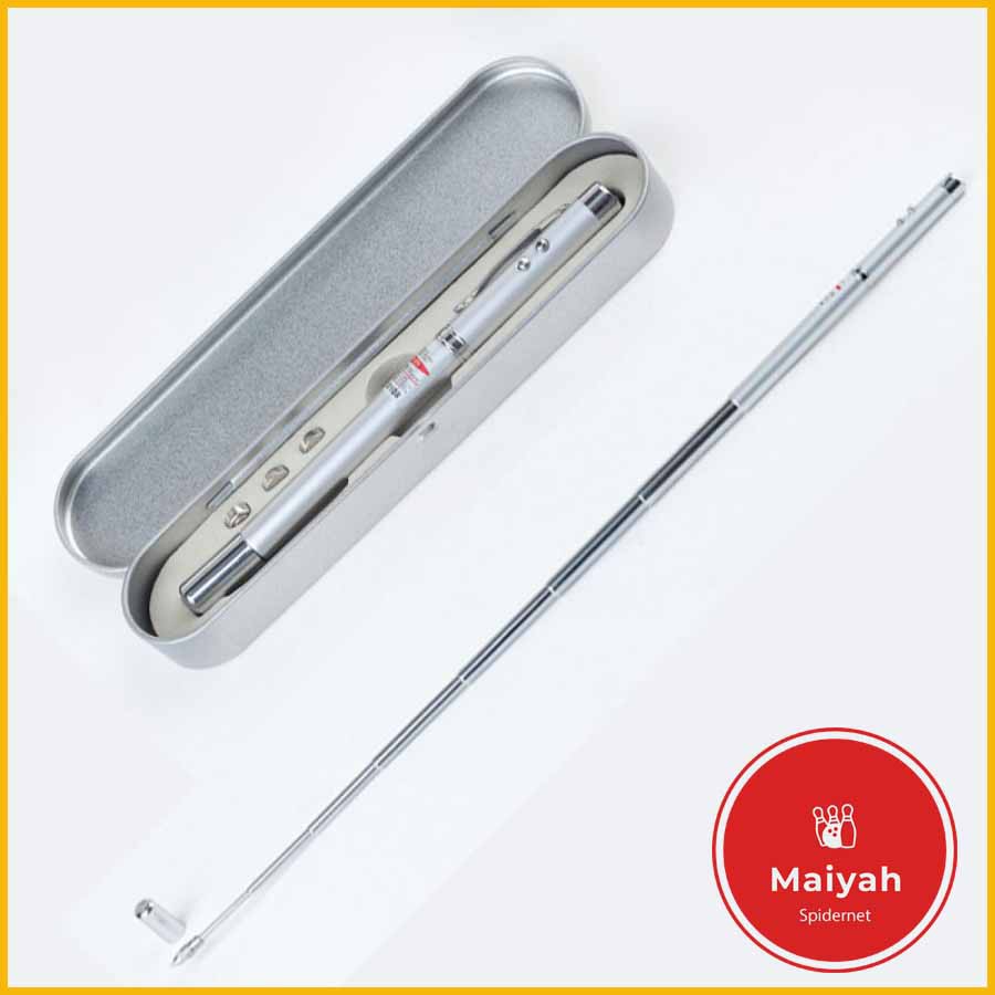 

Pulpen Pen Exclusive Pena 5 in 1 Laser Pointer Box Premium Presentasi bolpoin pul bolpen