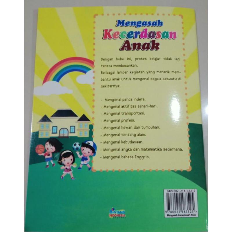 buku anak,buku mengasah kecerdasan anak 64 hal