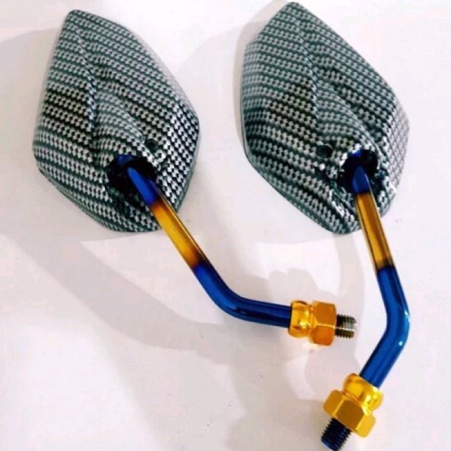 Spion Carbon Karbon Twotone Yamaha Nmax Aerox Mio Fino Jupiter Mio J