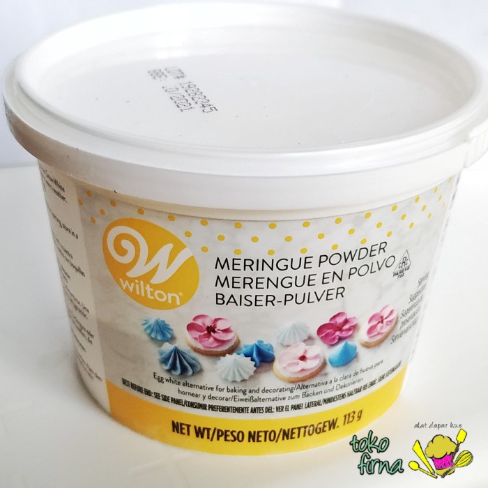 

Wilton Meringue Powder 113 gr / 4 oz