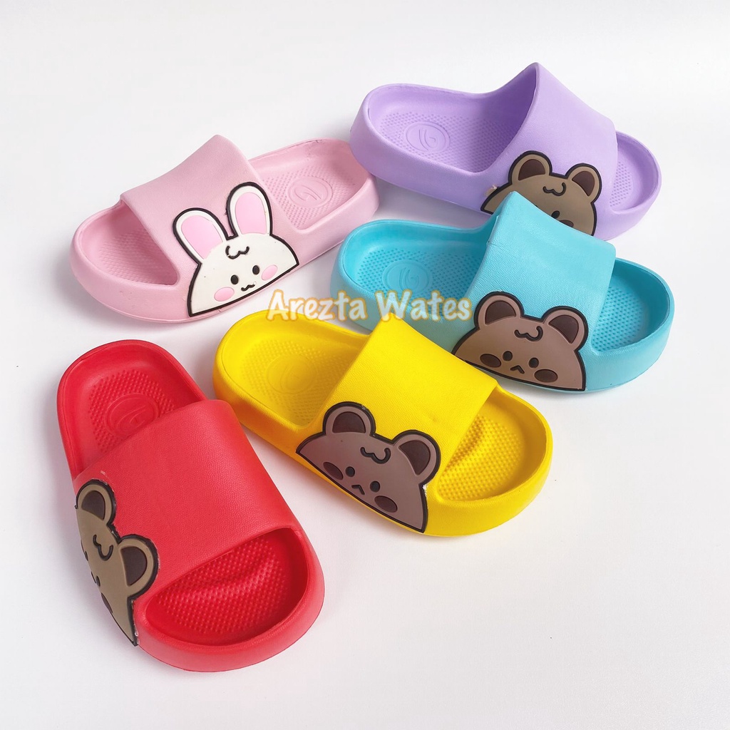 Sandal selop karet anak dulux 386D slip on