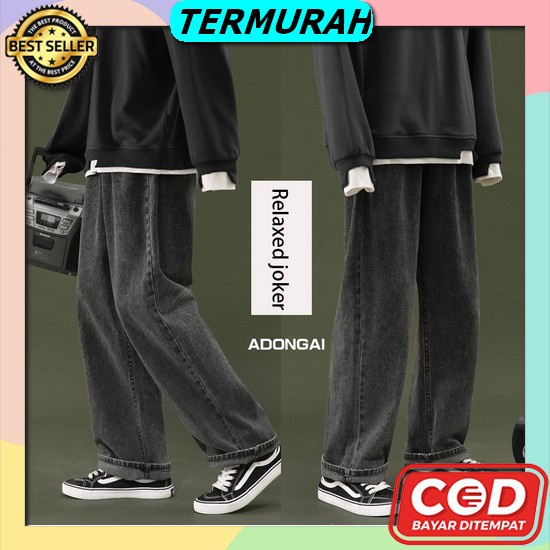 Celana Jeans Pria Cowo Cowok Panjang Pensil Slimfit Skinny  Awal Tahun Celana Jeans Hitam Jeans Pria