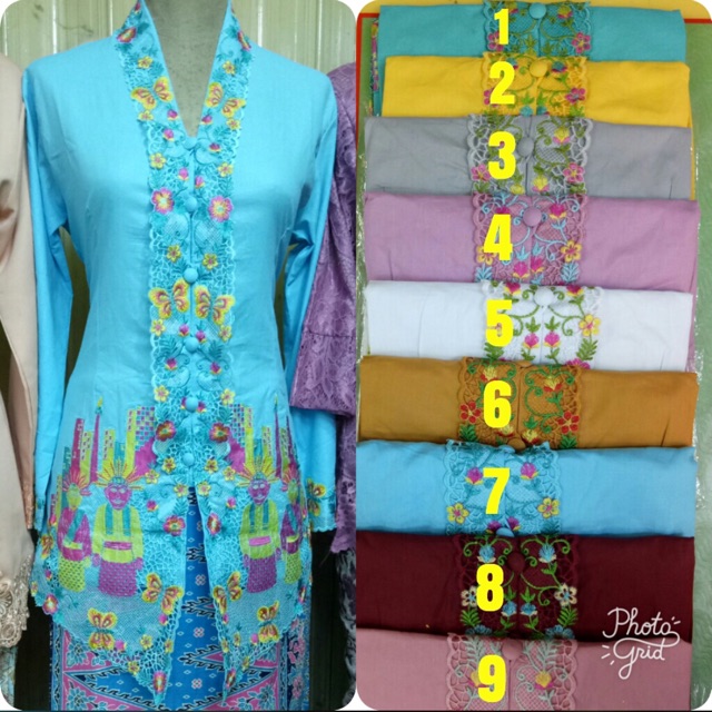 Kebaya incim motif ondel2