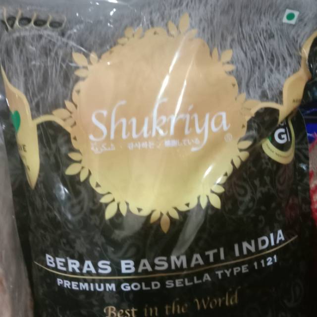 

Beras basmati shukriya 5kg