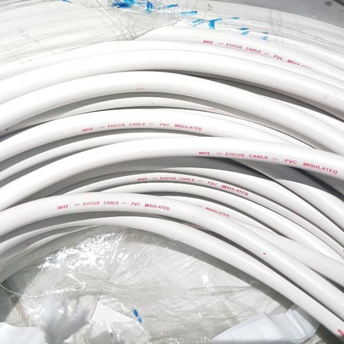 FOCUS Kabel Listrik 2x0,75 Meter 2x0.75 Isi 2 Serabut