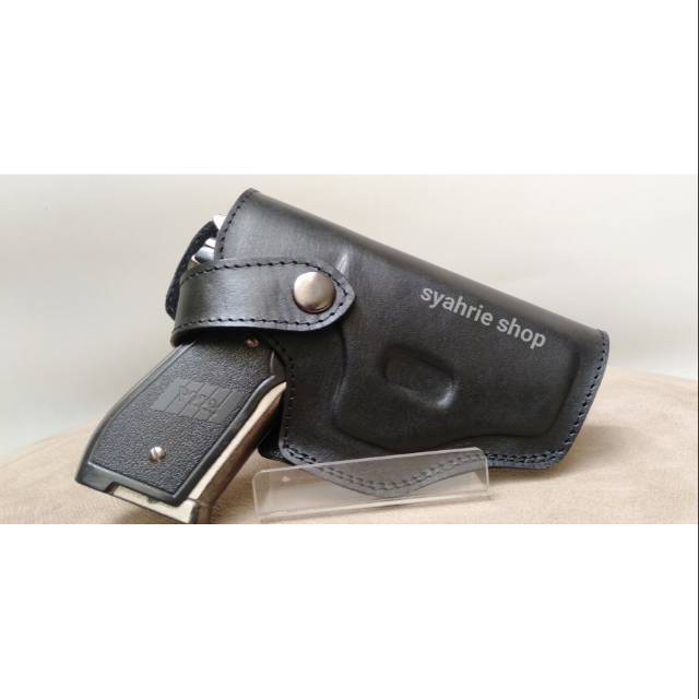 Holster sarung pistol kulit fn