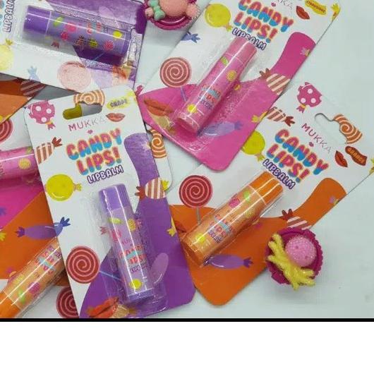 ♩ LIP BALM & OIL AZZAHRA MUKKA CANDY LIPS LIPBALM - Orange ♥
