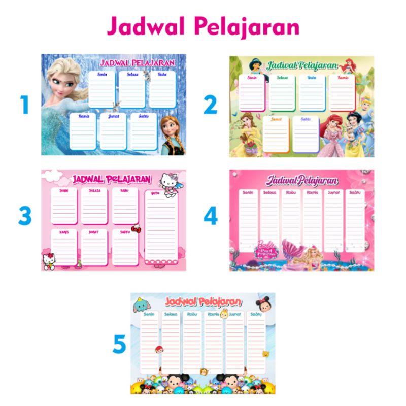 

jadwal pelajaran