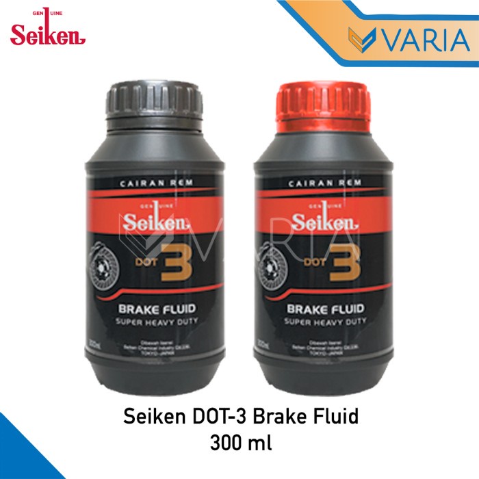 Seiken Cairan Oli Minyak Rem DOT 3 Brake Fluid Super Heavy Duty 300 ml