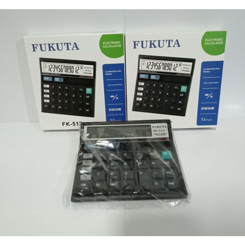 

KALKULATOR, CALCULATOR FUKUTA, FK-512