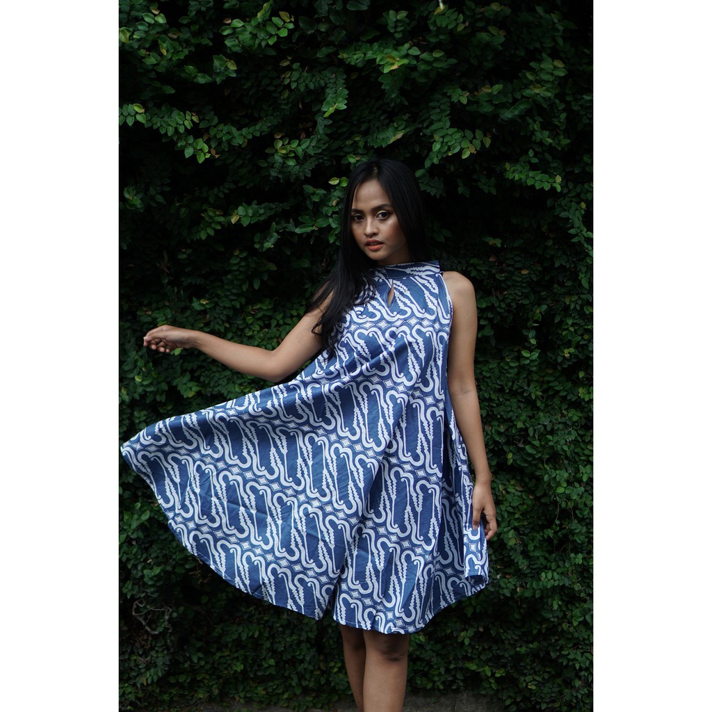 DRESS BATIK TALI YUKENSI MURAH DASTER YUKENSI GAUN
