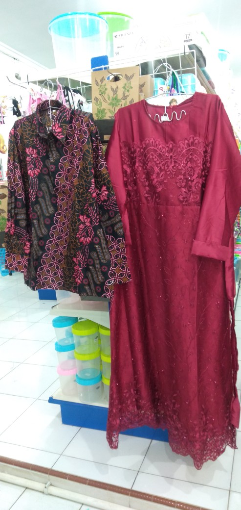 Tille Memutar Nayaka Batik - Batik Couple Davina Maxy Tulle Dpn-blkg | Ready Anak | Couple Keluarga