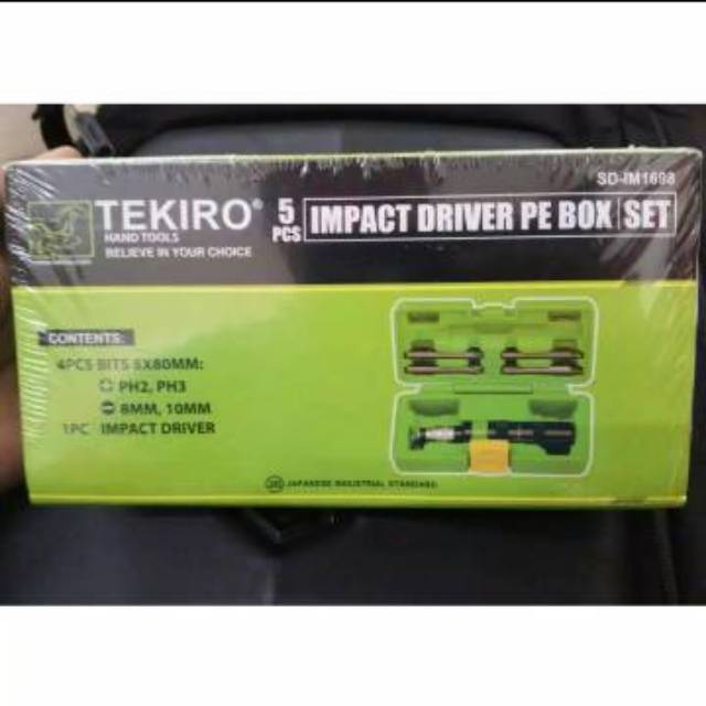 TEKIRO OBENG KETOK SET 5PCS BOX PE