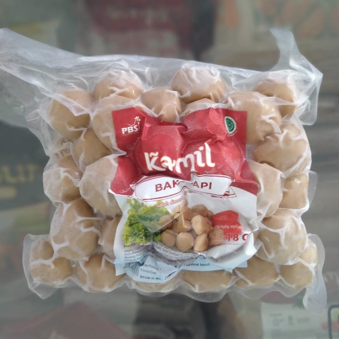 

Bakso Daging Sapi Kamil, Kemasan 500gr