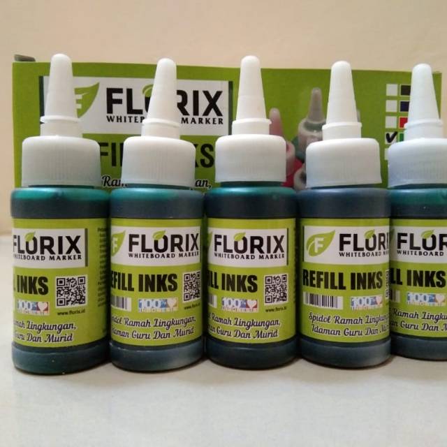 

Tinta refill spidol florix