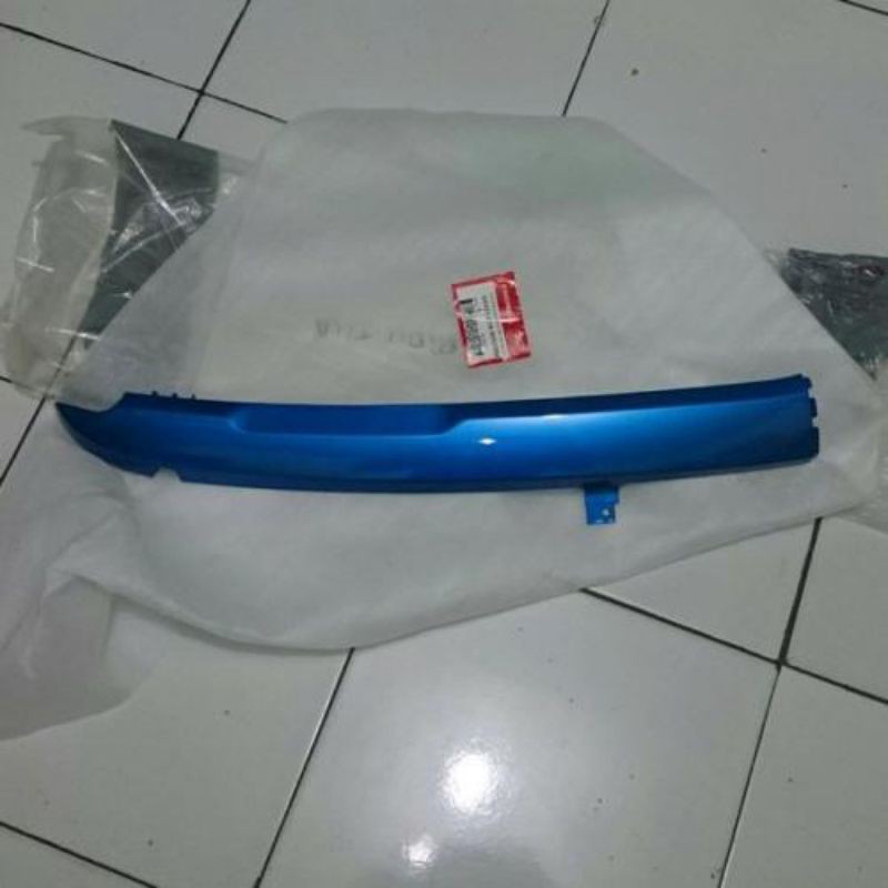 Jual Cover Under Side Dek Sambungan Kanan Kiri Body Bawah Honda Scoopy Fi Biru