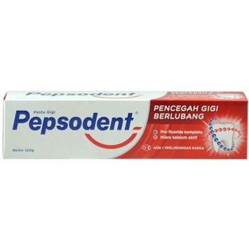 Pepsodent Pencegah Gigi Berlubang Pasta Gigi 75G