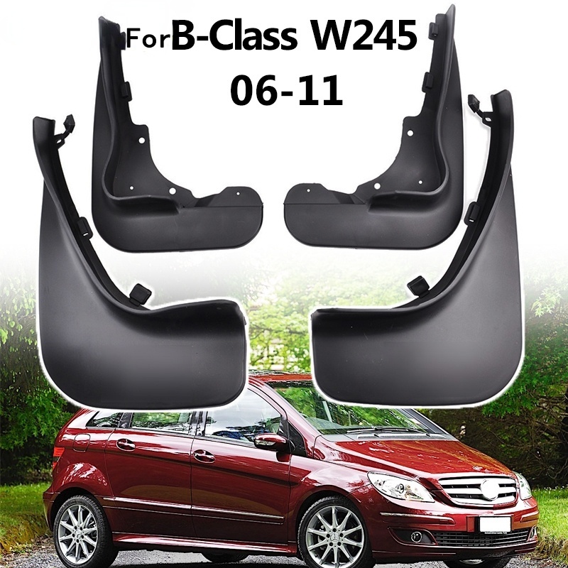 1 Set Mud Flap Pelindung Splash Untuk Mercedes Benz W245 B Class 2006-2009 2010 2011 Fender