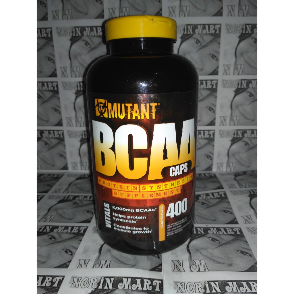 BCAA Mutant 400 Capsule / Kapsul / Caps  Mutant BCAA