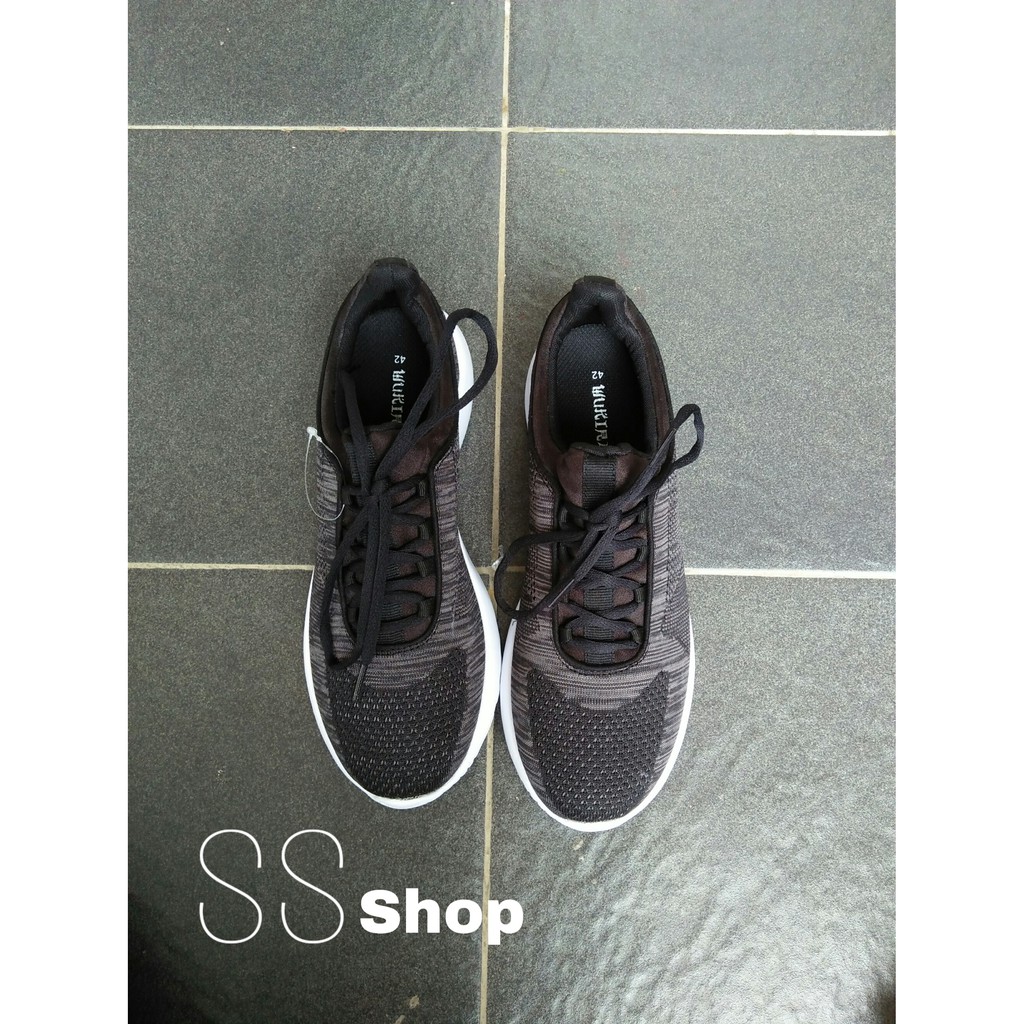 SEPATU SNEAKERS HITAM WUKIRA ORIGINAL IMPORT