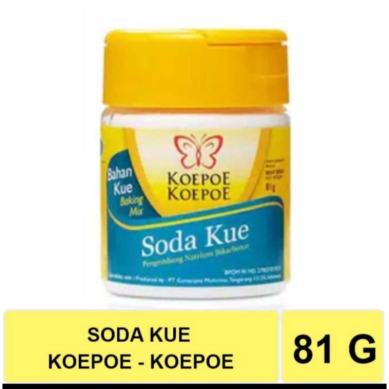 

Soda kue koepoe/Soda kue cap kupu kupu