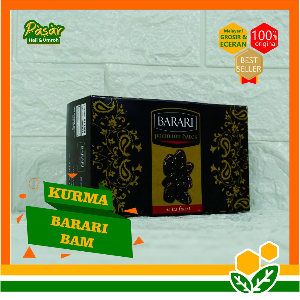 

KURMA ANGGUR BAM BARARI MADU 600GR